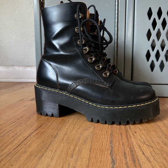 Dr. Martens 1460 Pascal Platform Boot - Picture 3 of 8